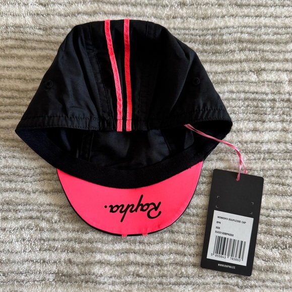 Rapha Women’s Black and Pink Cycling Cap - Picture 3 of 8